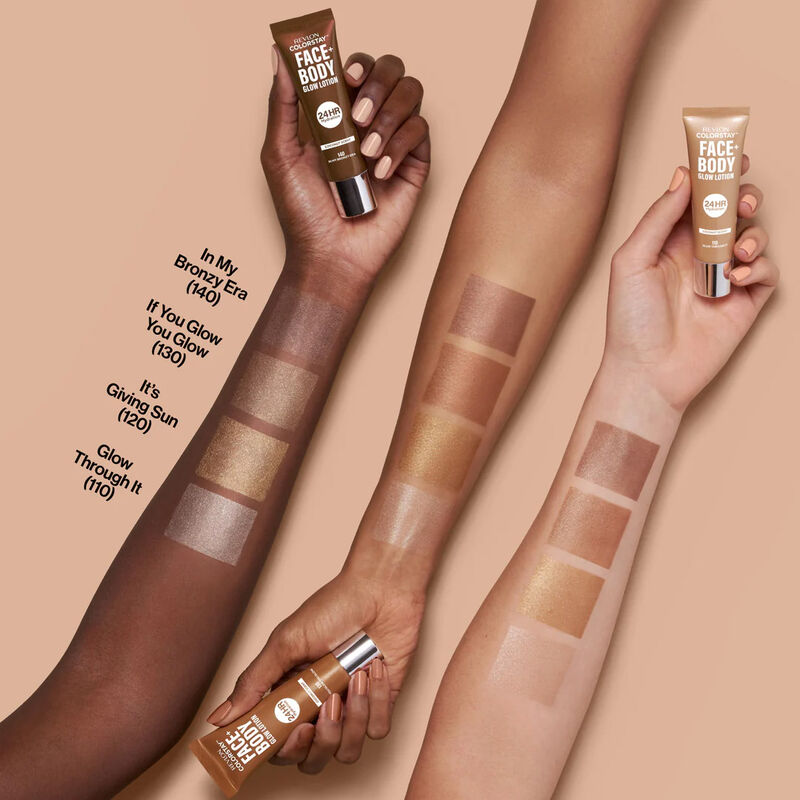 Revlon ColorStay&trade; Face & Body Glow Lotion image number 10